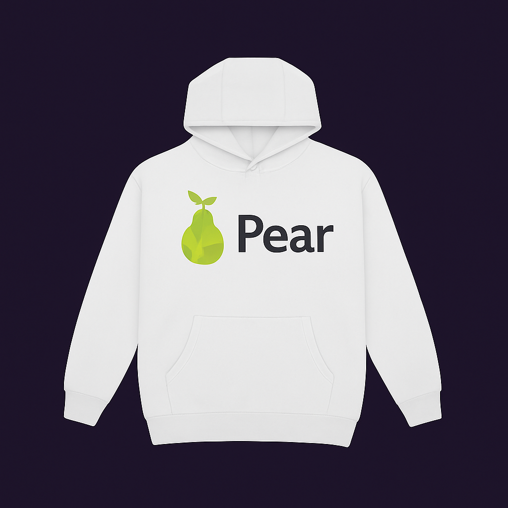 Pear Hooded Sweatshirt